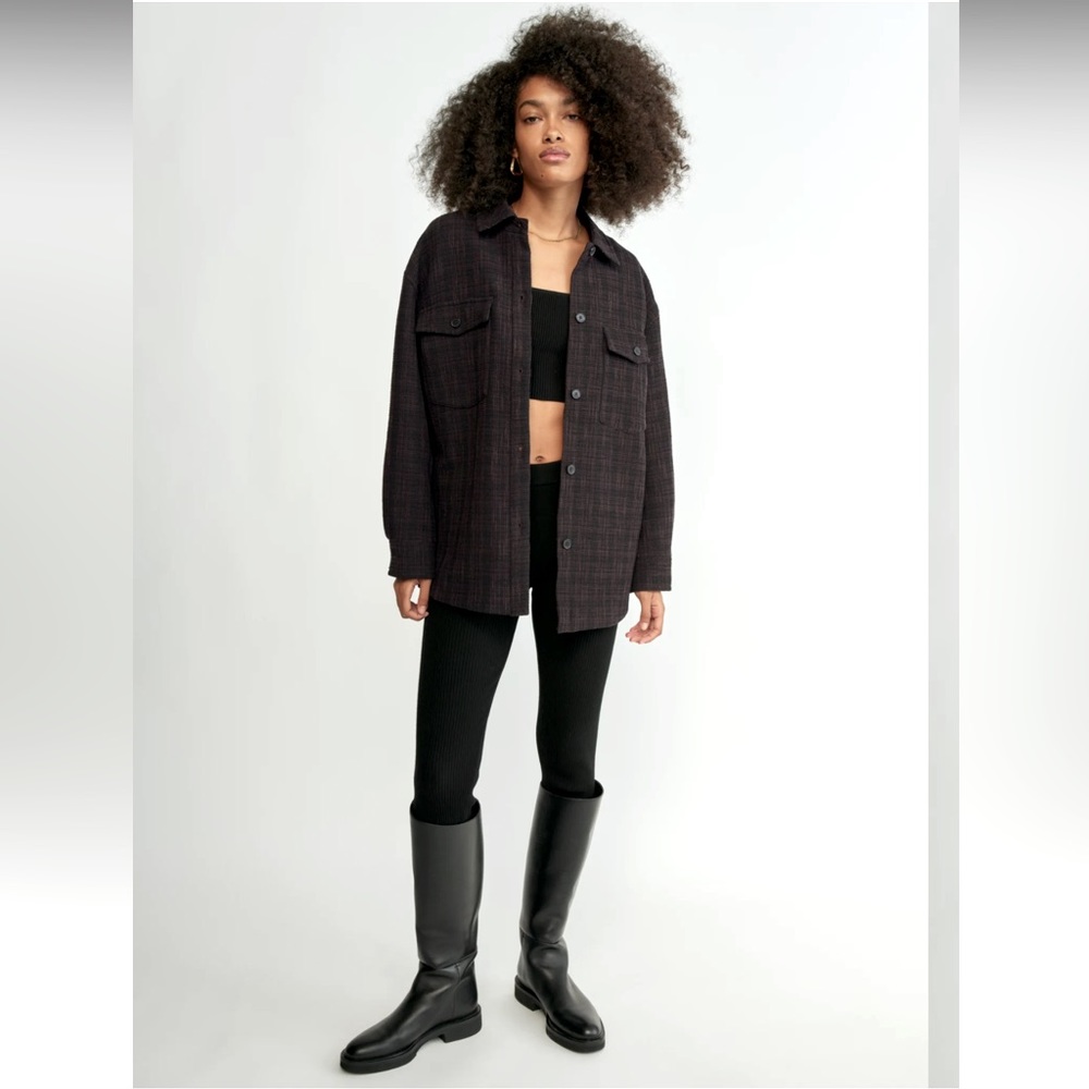 Aritzia Babaton Joan Shirt Jacket Size 2